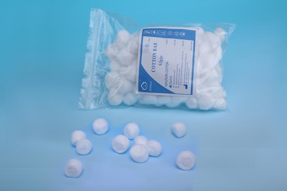 Soft Touch and Compressed Hydrophilic Customized Cotton Balls