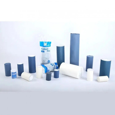 Bawełna Wrukowany Absorbent Medyczny Biały 100% Wełna Sterylna Niesterylna Głowa Cięcia