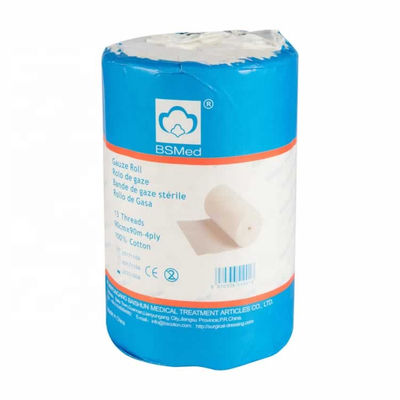 Medical Gauze Rolls Waterproof Wound Care Disposable Absorbent Gauze Rolls
